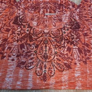 💕2/$15💕Live and Let Live Embellished Tunic